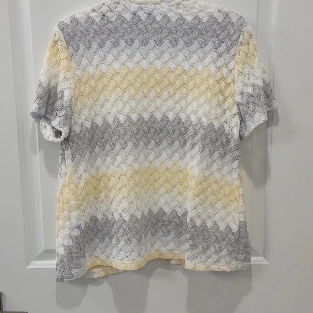 Alfred Dunner Sweater PM Yellow